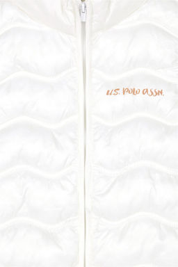 Жилет цвета экрю для девочки Неожиданная скидка в корзине - U.s. polo assn фото 4