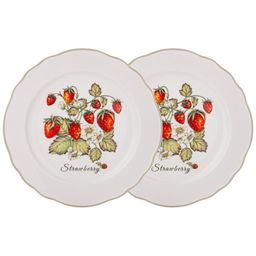 НАБОР ТАРЕЛОК ЗАКУСОЧНЫХ LEFARD STRAWBERRY 2 ШТ. 20,5 СМ