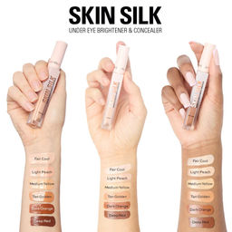 Консилер для кожи вокруг глаз Skin Silk Radiant Serum Under Eye Brightener & Concealer, Light Peach 6830676