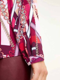 Блузка, пестрая - Linea tesini фото 5