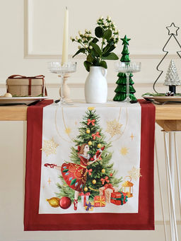 Дорожка новогодняя на стол «Этель. Щелкунчик», 40×147±5 см, 100% хлопок, саржа 190 г/м²