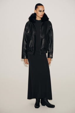 HALTER OPEN BACK MAXI DRESS - Zara фото 5