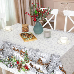Студёная пора скатерть 120*145/1 шт. - 120*145 Скатерти из рогожки
