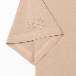 Футболка женская MIST basic, размер 52-54, цвет песочный
