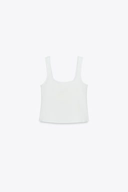 PICOT TRIM TOP - Zara фото 5