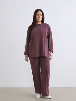 Bisiklet Yaka Kad?n Sweatshirt Tunik