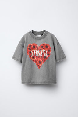 NIRVANA® RHINESTONE T-SHIRT - Zara фото 2