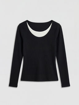 U Yaka Fitilli Kad?n Body