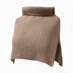 Шарф - манишка женская MINAKU, песочный, размер one size