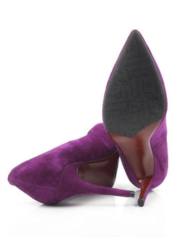 06-A88A-631MD VIOLET Туфли женские (натуральная замша)
