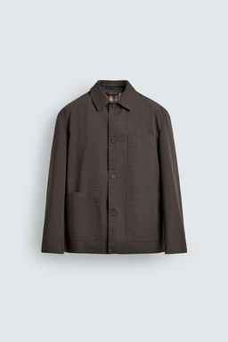 SOBRECAMISA CANVAS FORRO CONTRASTE / Vis?n - Zara фото 8