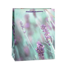 Цена за 12 шт. Пакет подарочный 26x32x12см Лаванда / 3205L /уп 12/384/ - ГалеонТрейд фото 3