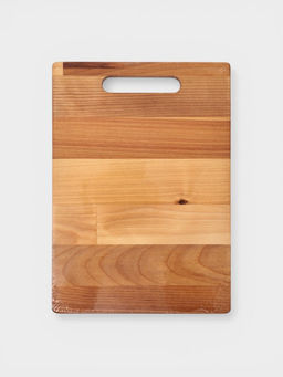 Доска разделочная, 25×18×1.8/1.6 см, дерево берёза, пропитана маслом, бежевая