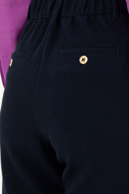 Женские темно-синие брюки из плотной ткани Неожиданная скидка в корзине - U.s. polo assn фото 6