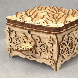 REZARK MGR-11 Серия Механика Пазл 3D 226 элемент. Шкатулка с секретом