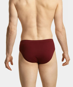 ATLANTIC 5SMP-003/02 Трусы классика Solid - набор 5 шт. темно-синий + винный + изумрудный + темно-голубой + темно-синий  фото 3