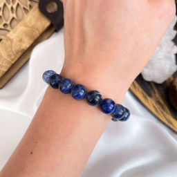 Браслет из Содалита 19,5 см