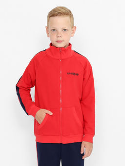 CRB wear/CWJB 90204-26 Костюм для мальчика (толстовка, брюки),красный/Ex.Cherubino  фото 2