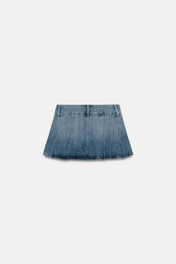 FALDA DENIM TRF TABLAS / Azul claro - Zara фото 5