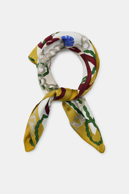 100% SILK PRINTED SCARF - Zara фото 7