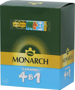 Monarch. 4 в 1. Caramel карт.пачка, 24 пак.