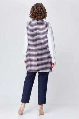 Блуза Swallow 803.2 черный+серебряный узор фото 126