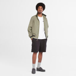 Мужская куртка Timberland Jacket Mount Lafayette Bomber оливковая фото 2