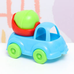 Цена за 2 шт. Машинка строительная, 12×7×6 см, МИКС