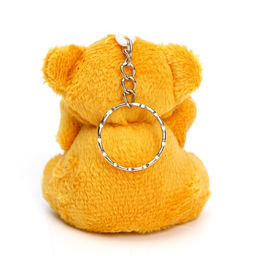 Цена за 2 шт. Мягкая игрушка - брелок «Мишка с сердцем», цвета МИКС