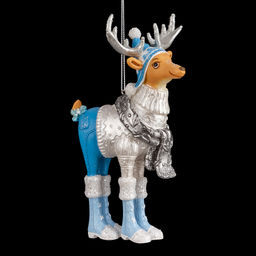 АКЦИЯ Цена за 12 шт. Украшение ErichKrause Decor Лосяша-модница 12см