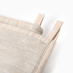 Кухонный набор «Этель» Magnifica: варежка 20×28 см, прихватка 19×19 см, лён 100%, 180 г/м²