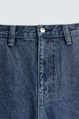 DENIM CHINO TROUSERS - Zara фото 10