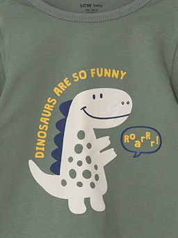 Bisiklet Yaka Erkek ?ocuk Pijama Tak?m? - Waikiki фото 3