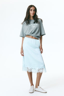 Camiseta oversize con motivo estampado - H&m фото 12