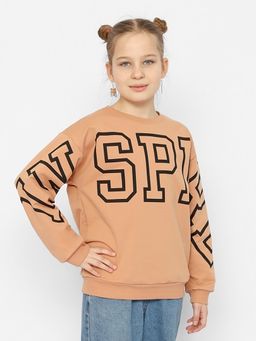CRB wear/CSJG 63484-31-356 Джемпер для девочки,бежевый/Ex.Cherubino