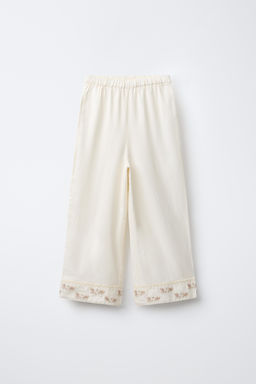 6-14 YEARS/ EMBROIDERED FLOWER PYJAMAS - Zara фото 14