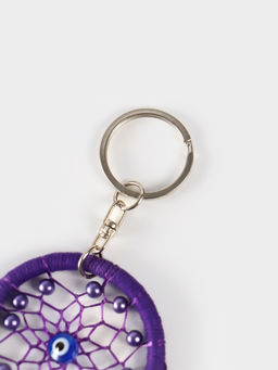 Брелок «Ловец снов», 17 см, фиолетовый