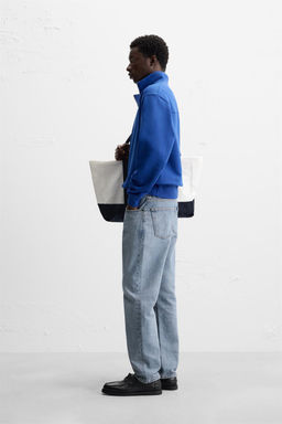 BASIC QUARTER ZIP SWEATSHIRT - Zara фото 38