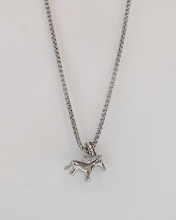 Подвеска на цепочке Лошадка