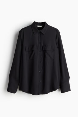 Camisa de crepe - H&m фото 9