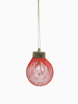 Ёлочные игрушки Капризы зимы, шары новогодние, d=6 см, 9 шт. красный - Зимнее волшебство фото 16