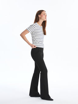 Dar Fit D?z ?spanyol Pa?a Kad?n Pantolon