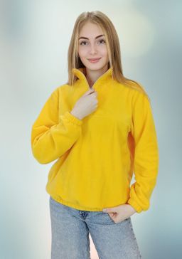 Т0729 Толстовка женская флис ментоловый - АстраТекстиль фото 2