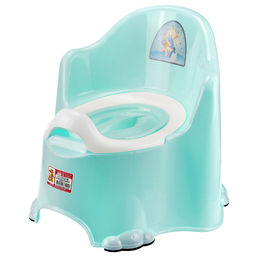 Горшок детский пластмассовый "Комфорт" 35х35х32см, ментол (Россия)