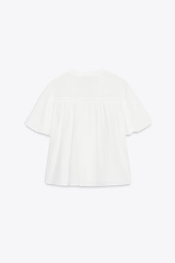 PUFF SLEEVE BLOUSE - Zara фото 8