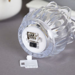 Свеча светодиодная 7х7 см / VFR-115 /уп 6/480/прозрачная - Галеонтрейд фото 5