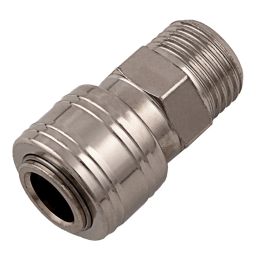 Муфта универсальная быстросъемная ("мама"), внешняя резьба 1/2", 1 шт.// Stels