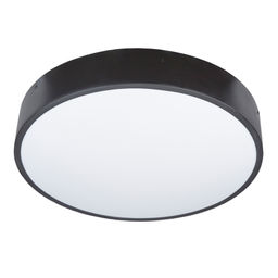 ULO-K40A 60W/4000К/R60 IP40 BLACK Светильник светодиодный накладной. Белый свет (4000K). Диаметр 600мм. Корпус черный. ТМ Uniel
