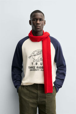 COLOUR BLOCK RABBIT T-SHIRT - Zara фото 2