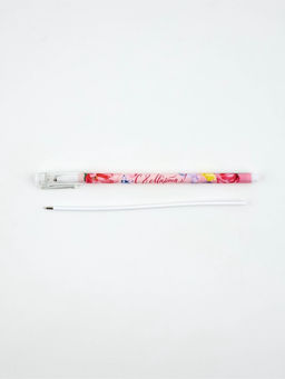 Цена за 10 шт. Ручка пластик с колпачком С 8 Марта, синяя паста, шариковая 0.5 мм